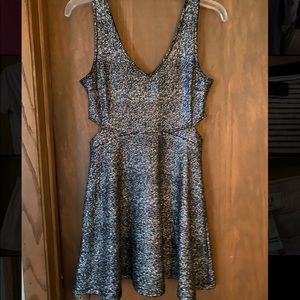 Gold and Black Dress